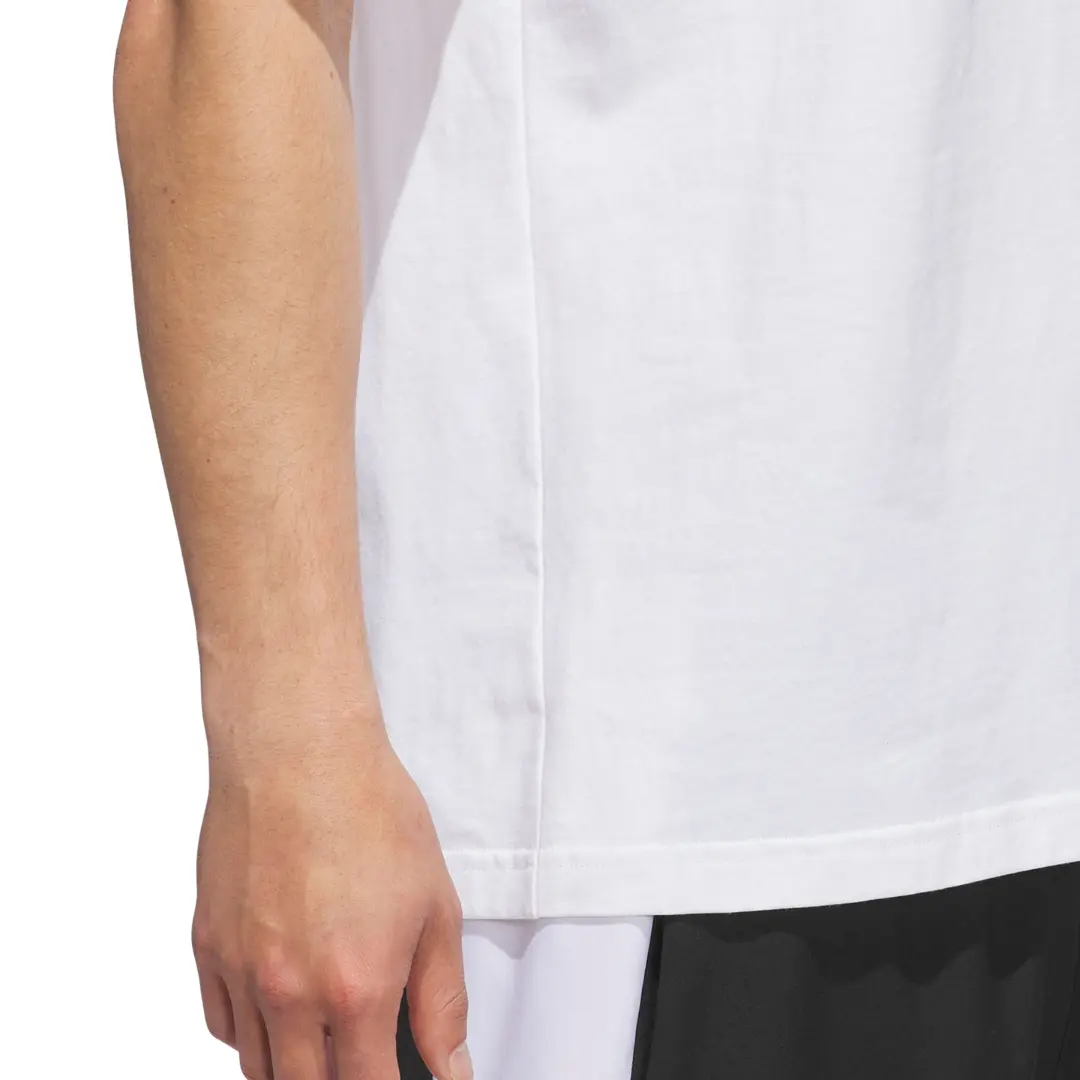 adidas Men Basketball Found Tee | JX0084 - Image 4