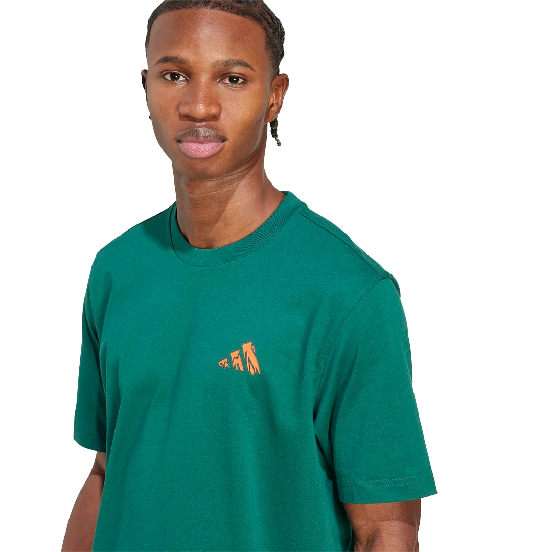 adidas Men Doodle Hike T-shirt | KA7138 - Image 5