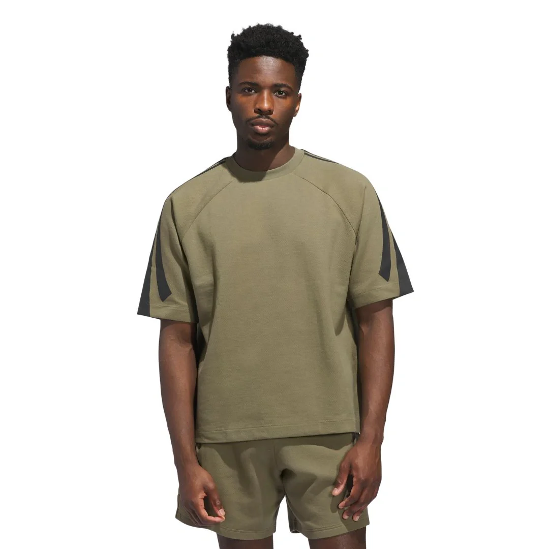 adidas Unisex Short Sleeve Sweat | JN3975