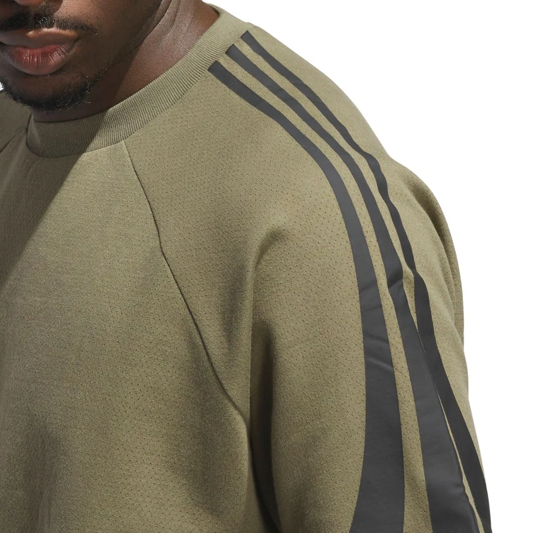 adidas Unisex Short Sleeve Sweat | JN3975 - Image 4