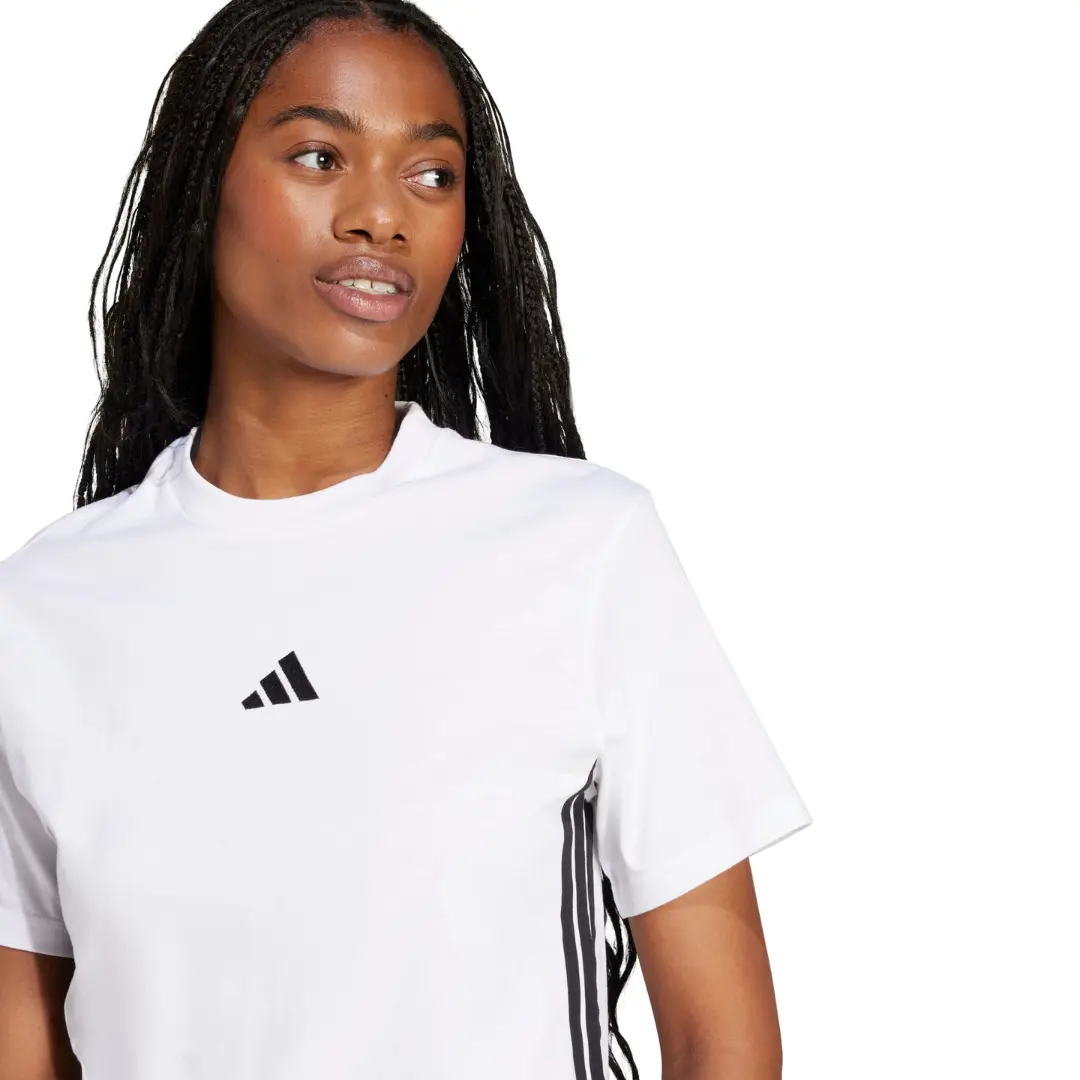 adidas Women 3-Stripes SJ T-shirt | JD0844 - Image 4