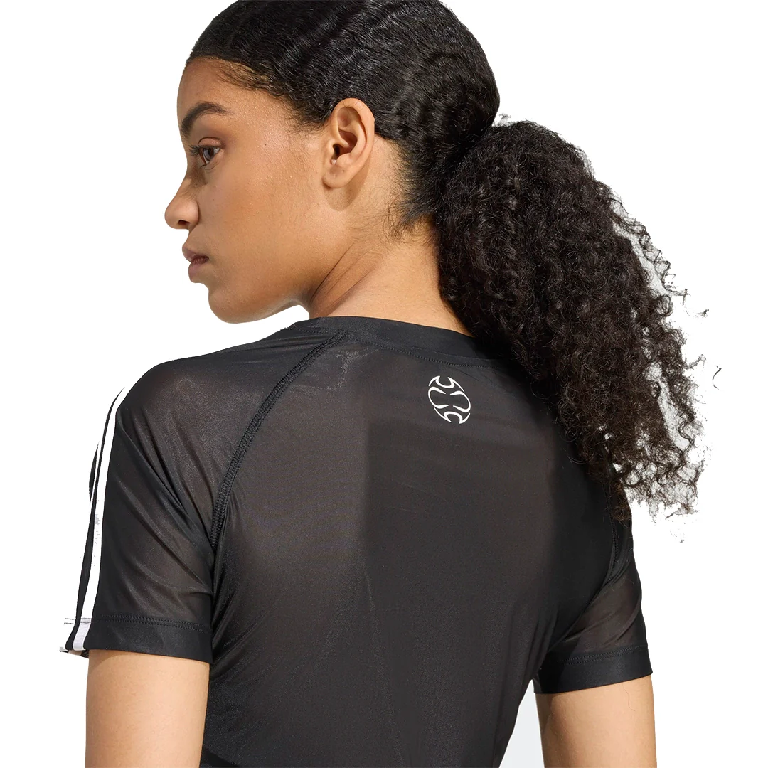 adidas Women Tight Sheer Tee | KE9795 - Image 2