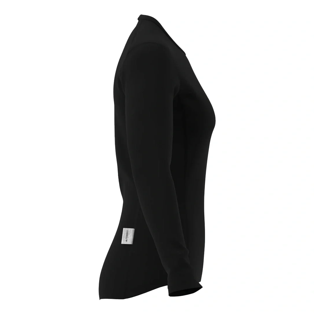adidas Women XPR MER150 Long Sleeve | HZ8557 - Image 3