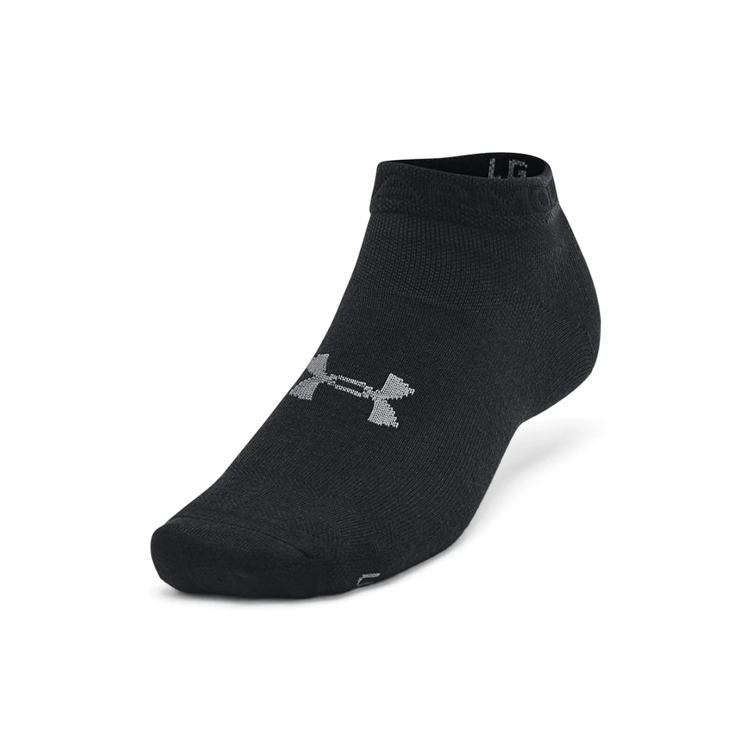 Under Armour Unisex Essential Low Cut 3 Pair | 1382958-001 - Image 2