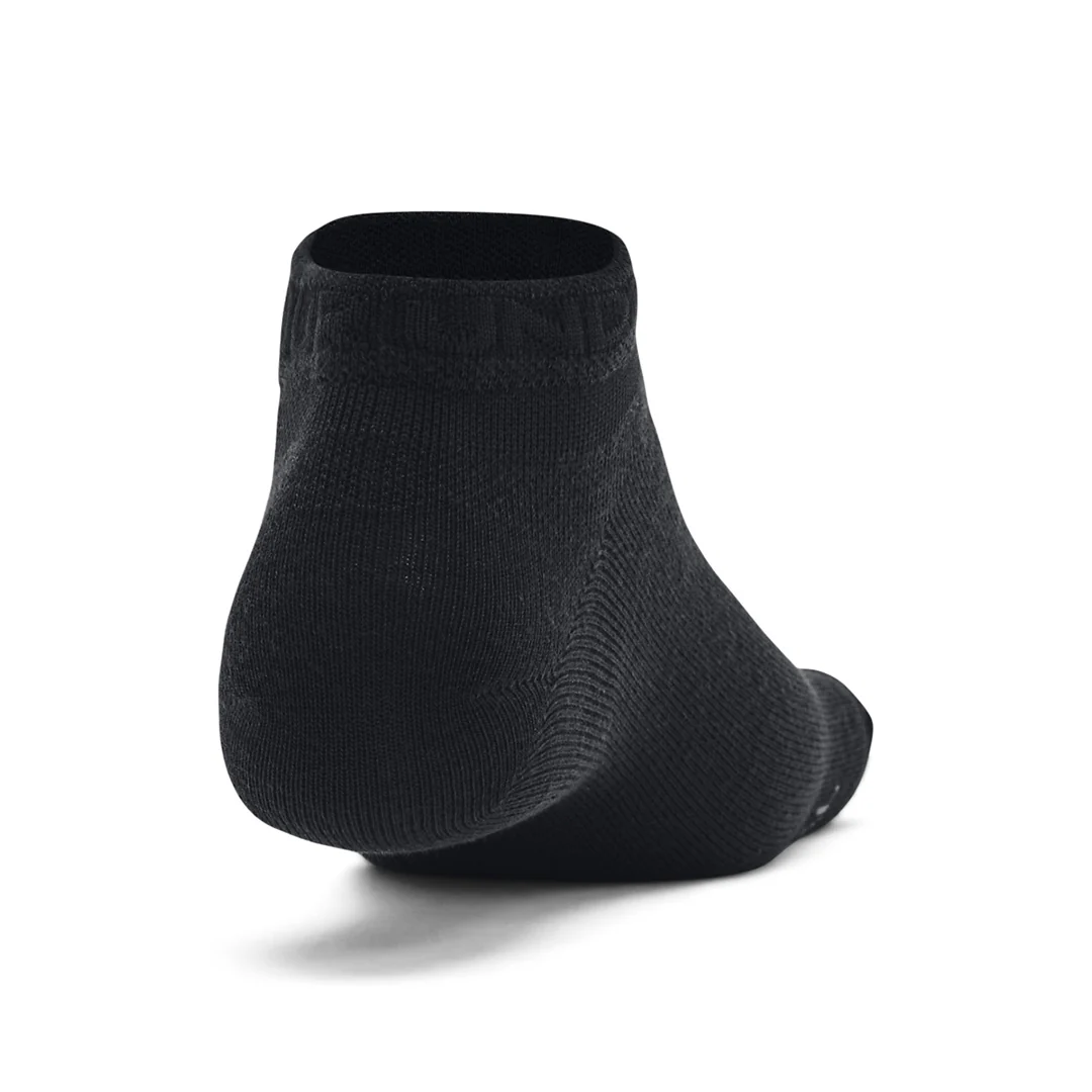 Under Armour Unisex Essential Low Cut 3 Pair | 1382958-001 - Image 3