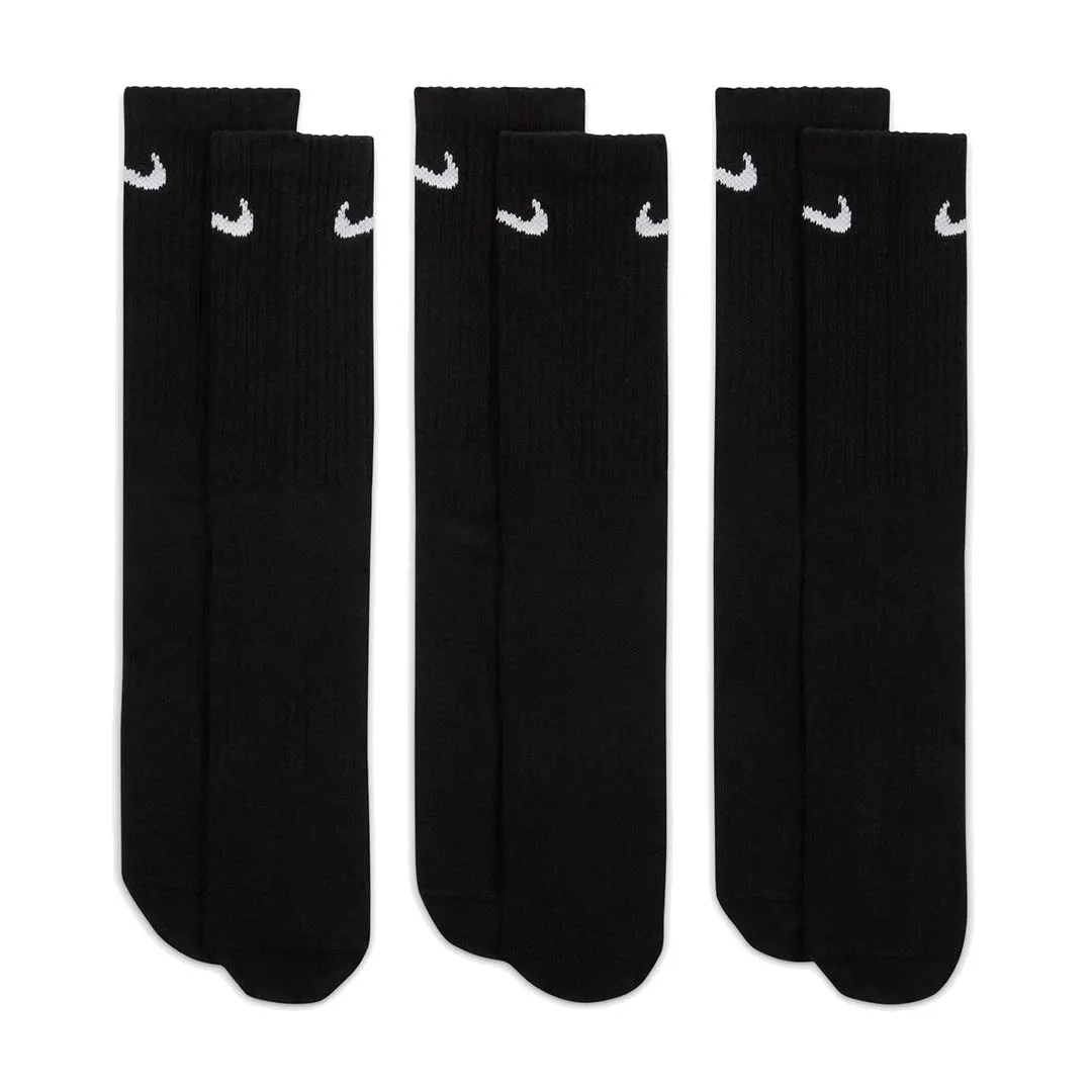 Nike Men Everyday Lightweight Training Crew Socks 3 Pairs | SX7676-010 - Image 3