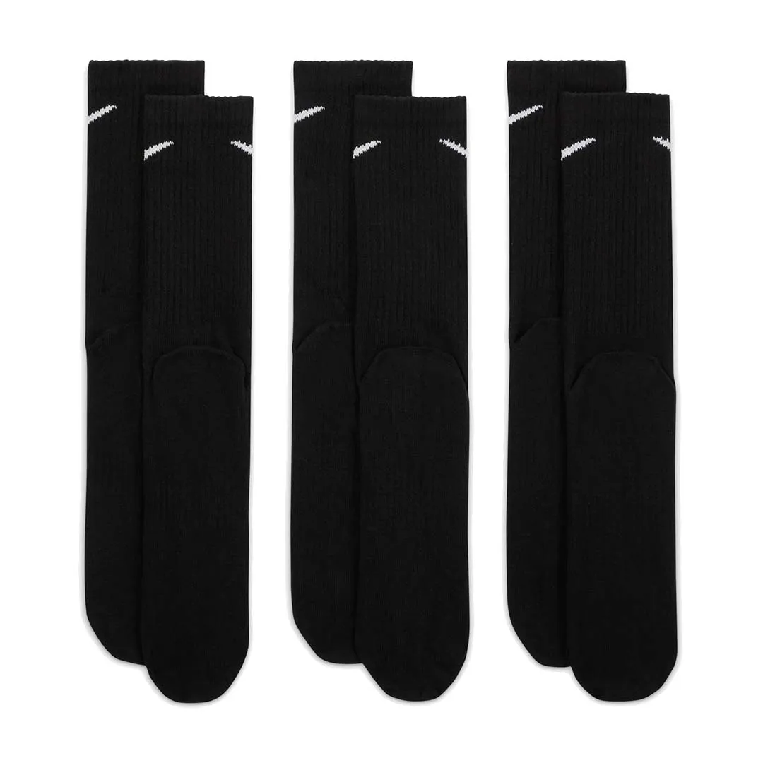 Nike Men Everyday Lightweight Training Crew Socks 3 Pairs | SX7676-010 - Image 4