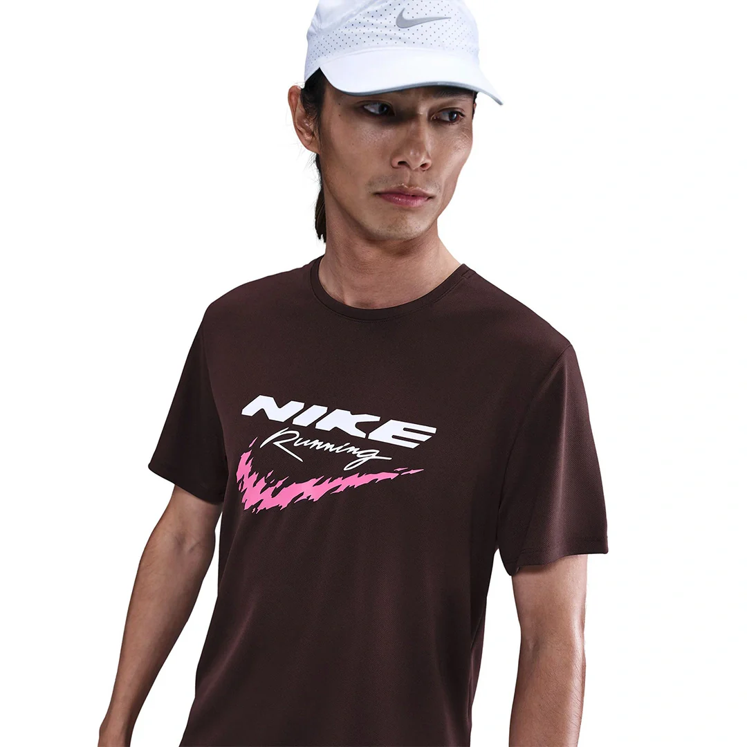 Nike Men Miler Dri-FIT UV Running Top | HV2136-652