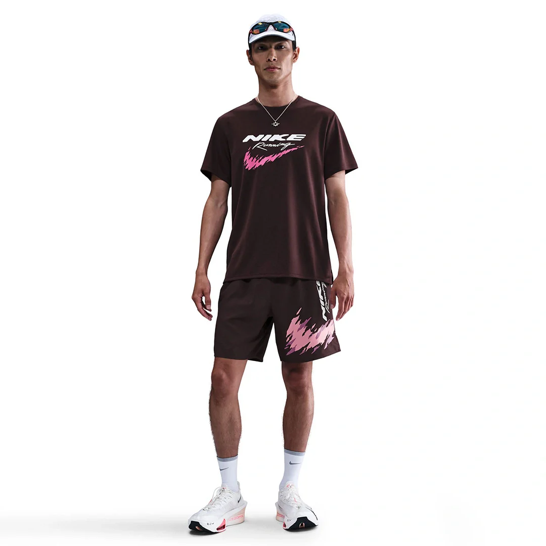 Nike Men Miler Dri-FIT UV Running Top | HV2136-652 - Image 3