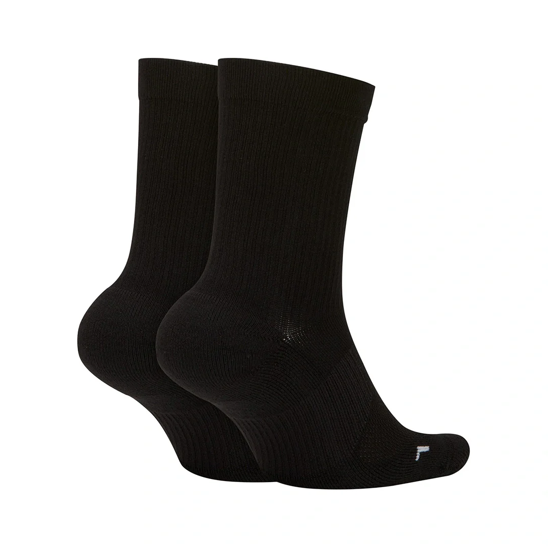 Nike Unisex Court Multiplier Cushioned Tennis Crew Socks 2 Pairs | SK0118-010 - Image 2