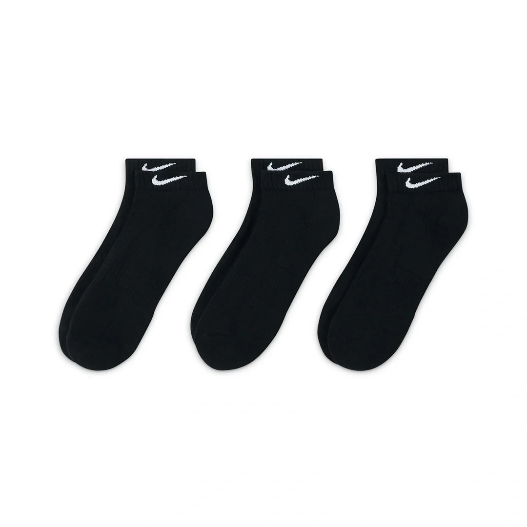 Nike Unisex Everyday Cushioned Training Low Socks 3 Pairs | SX7670-010 - Image 2