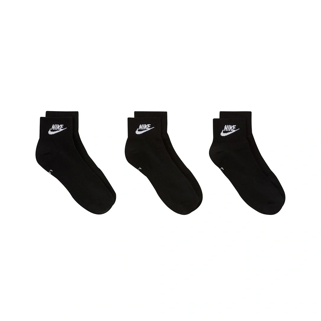 Nike Unisex Everyday Essential Ankle Socks 3 Pairs | DX5074-010 - Image 3