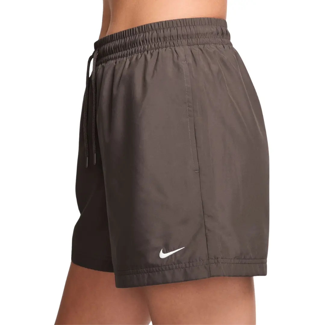 Nike Women Sportswear Classic Wovens Mid-Rise Shorts | FV7558-004 - Image 3