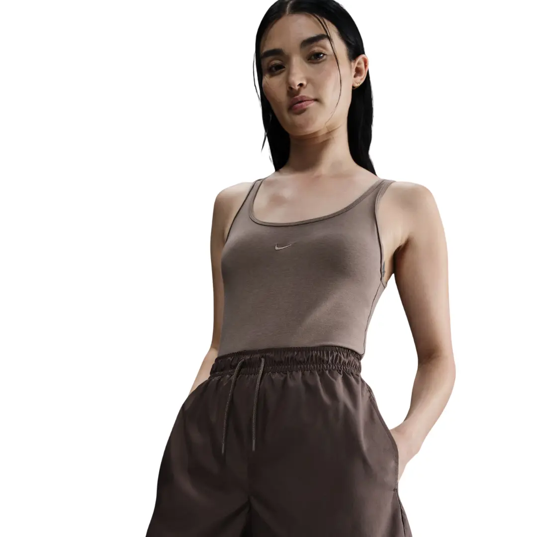 Nike Women Sportswear Classic Wovens Mid-Rise Shorts | FV7558-004 - Image 4