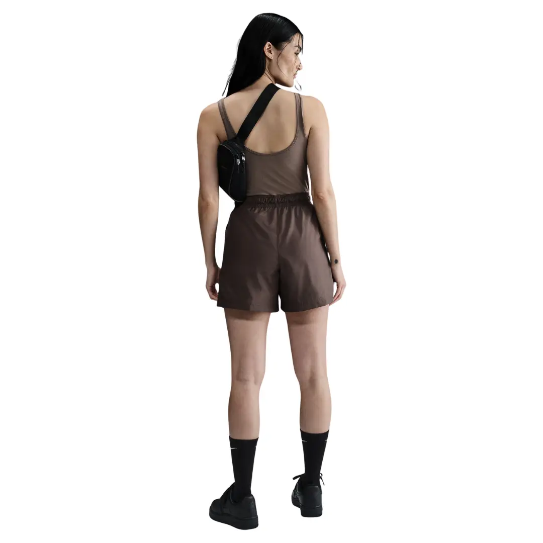 Nike Women Sportswear Classic Wovens Mid-Rise Shorts | FV7558-004 - Image 7