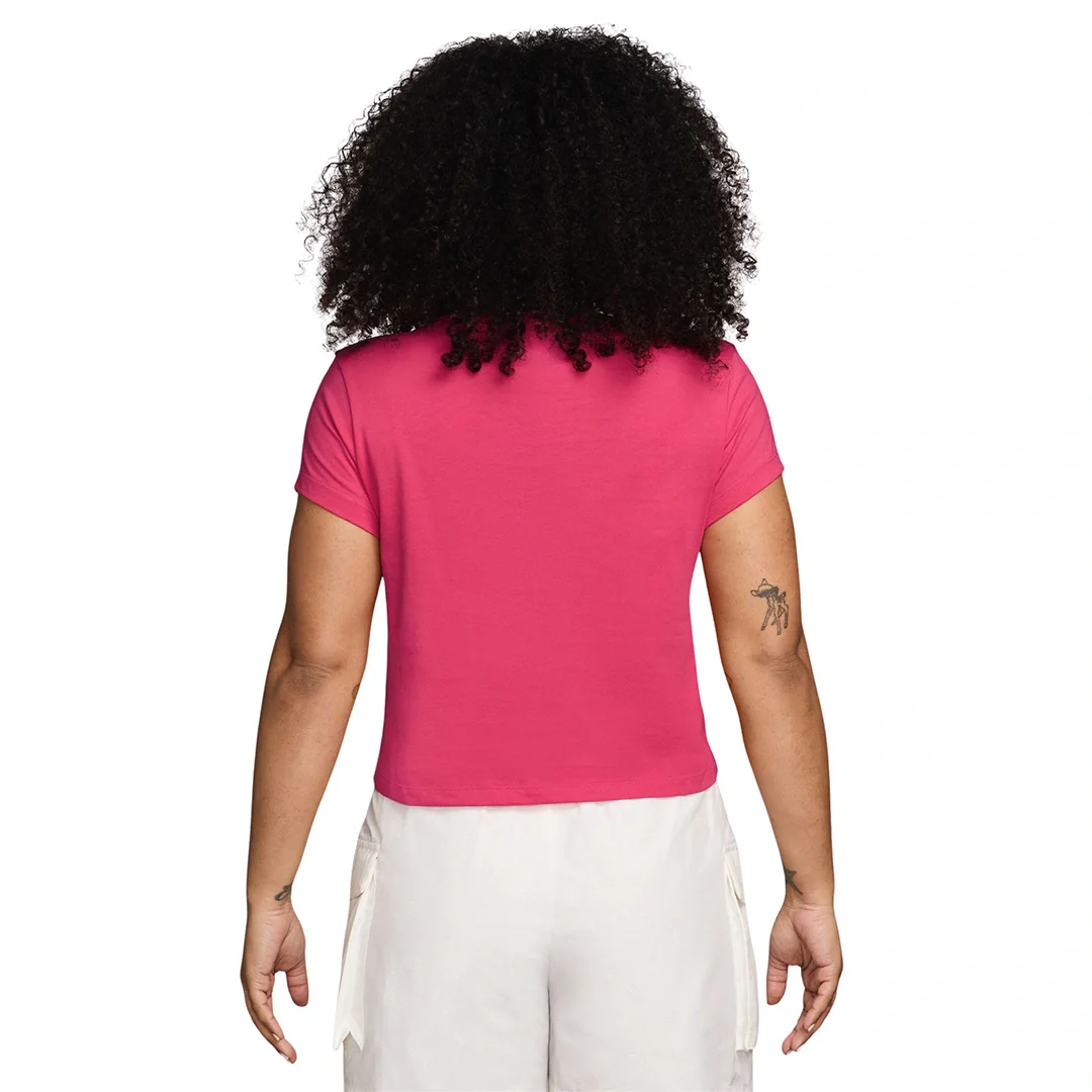 Nike Women Sportswear Short-Sleeve Graphic T-Shirt | HV5003-666 - Image 2