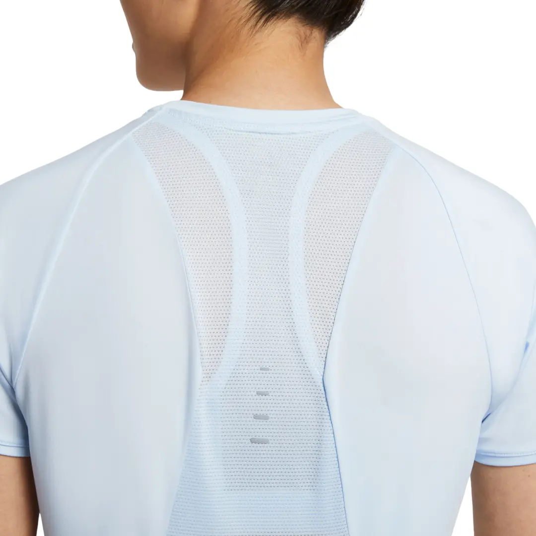 Nike Women Swift Dri-Fit Short-Sleeve Running Top | HM9699-423 - Image 3