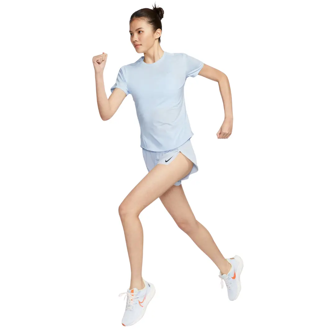 Nike Women Swift Dri-Fit Short-Sleeve Running Top | HM9699-423 - Image 5