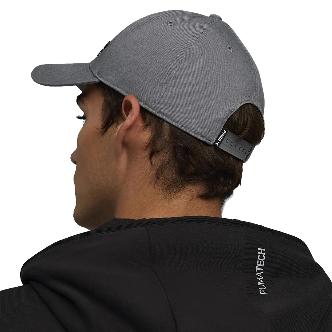Puma Unisex Essentials Elevated Metal Cat Baseball Cap | 02715402 - Image 4