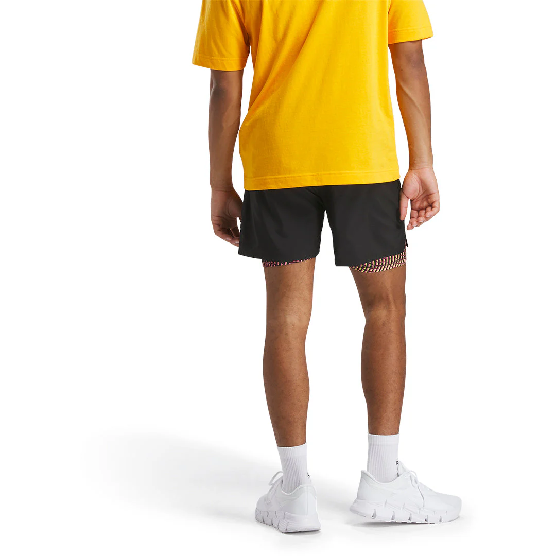 Reebok Men Athlete Hype 2-In-1 Shorts | 100215184 - Image 3