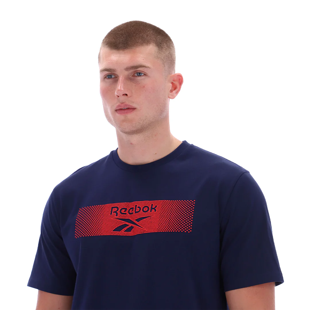 Reebok Men Bob Short Sleeve Crewneck Tee | 100240721 - Image 3