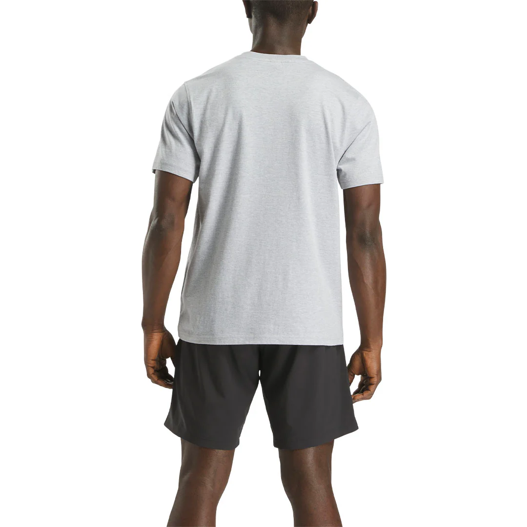 Reebok Men Chad Big Logo Crew Neck Short Sleeve Tee | 100240896 - Image 2
