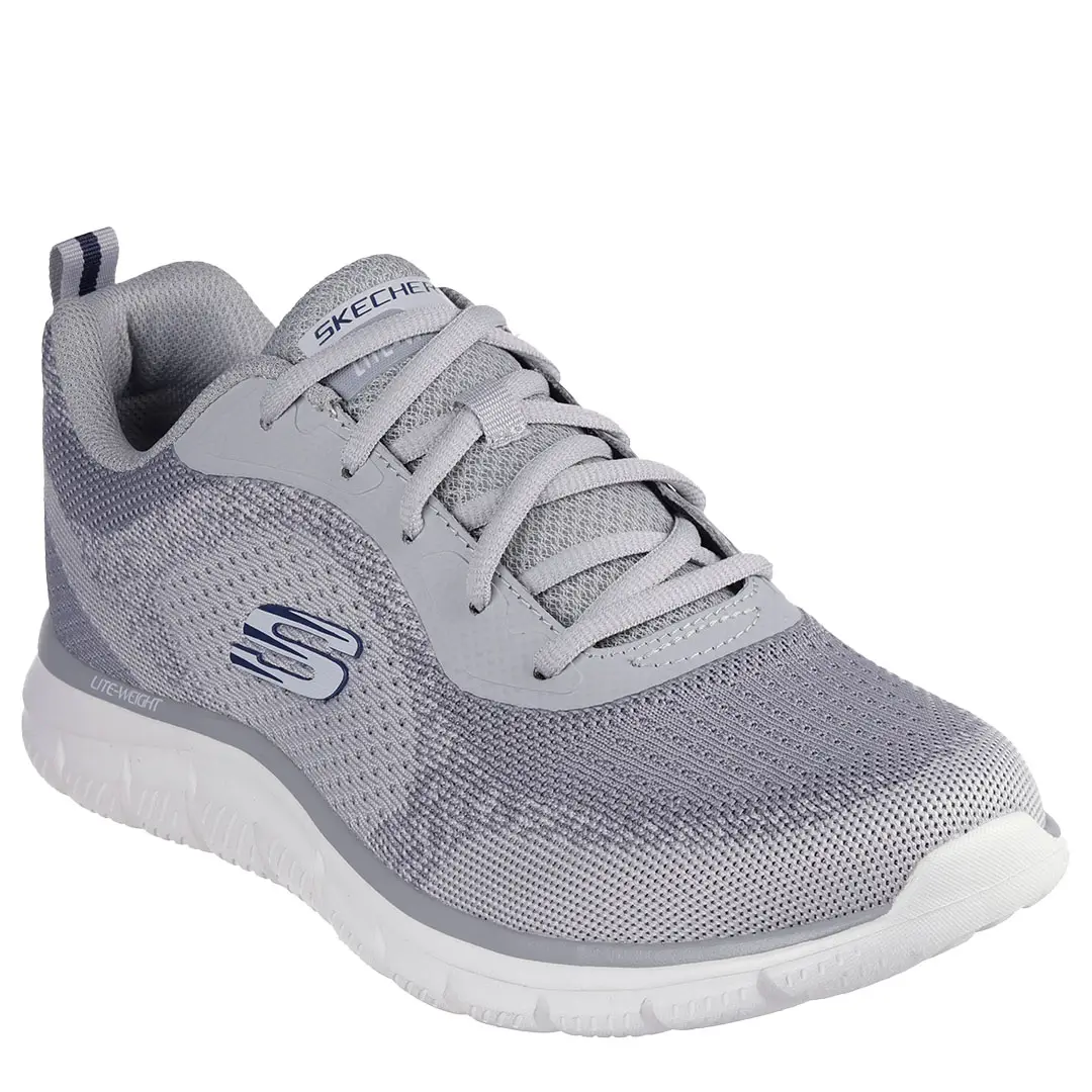 Skechers Men Track - Glendor | 232699GRY - Image 3