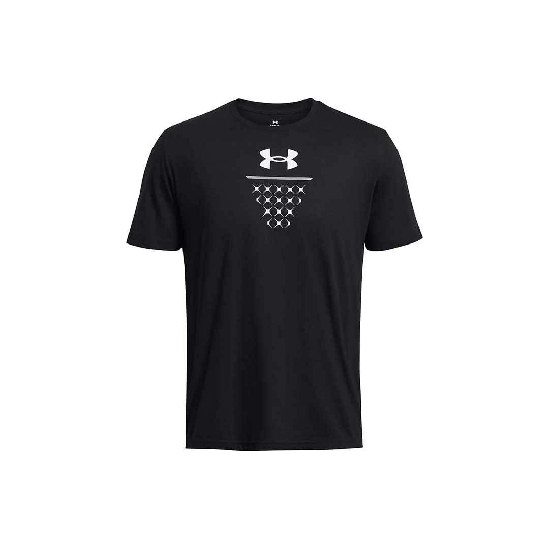 Under Armour Men Basketball Net Icon Short Sleeve | 1382855-001 - Image 3