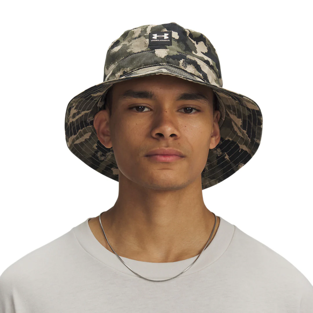 Under Armour Men Branded Bucket Hat | 1376704-003 - Image 3