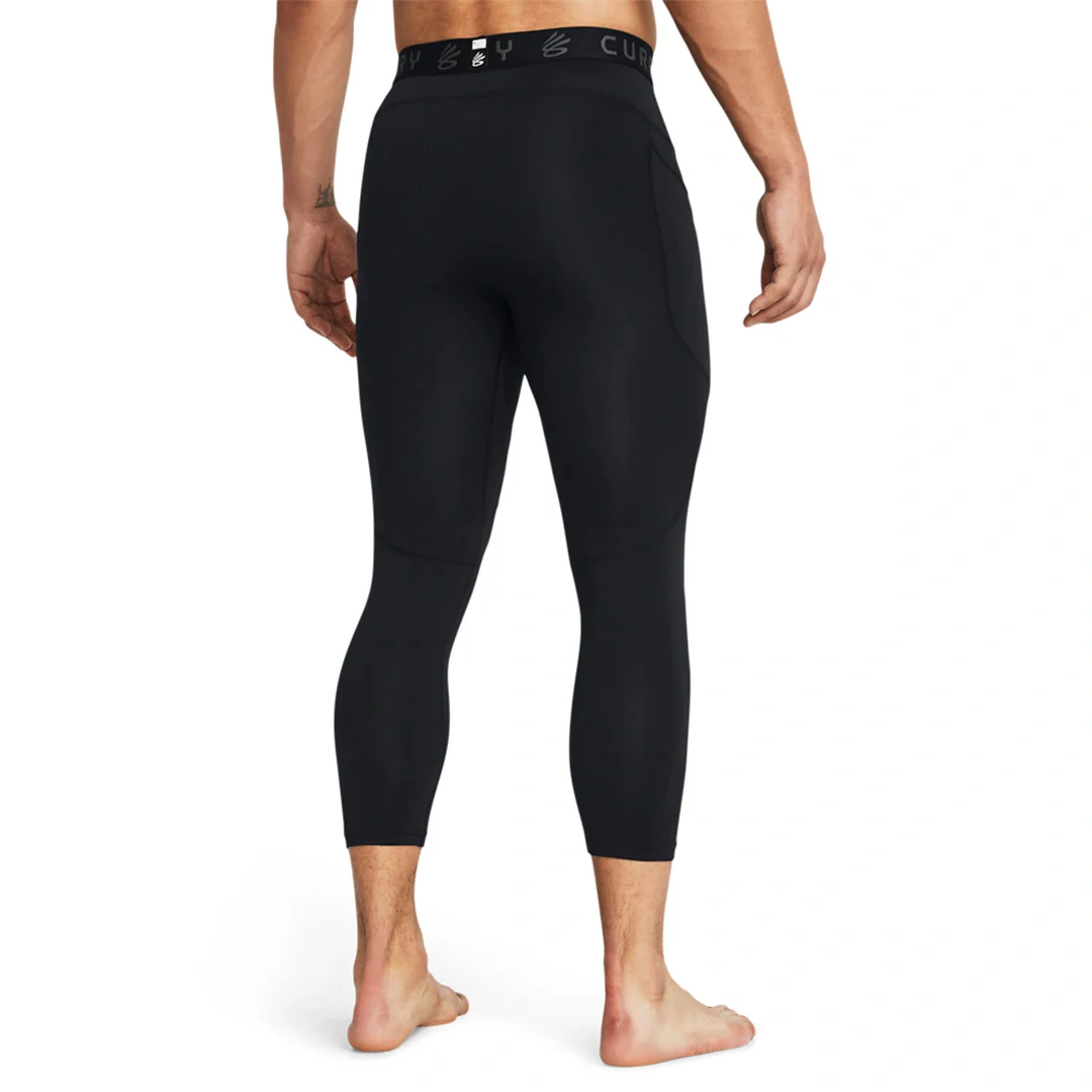 Under Armour Men Curry Brand 3/4 Leggings | 1379828-003 - Image 2