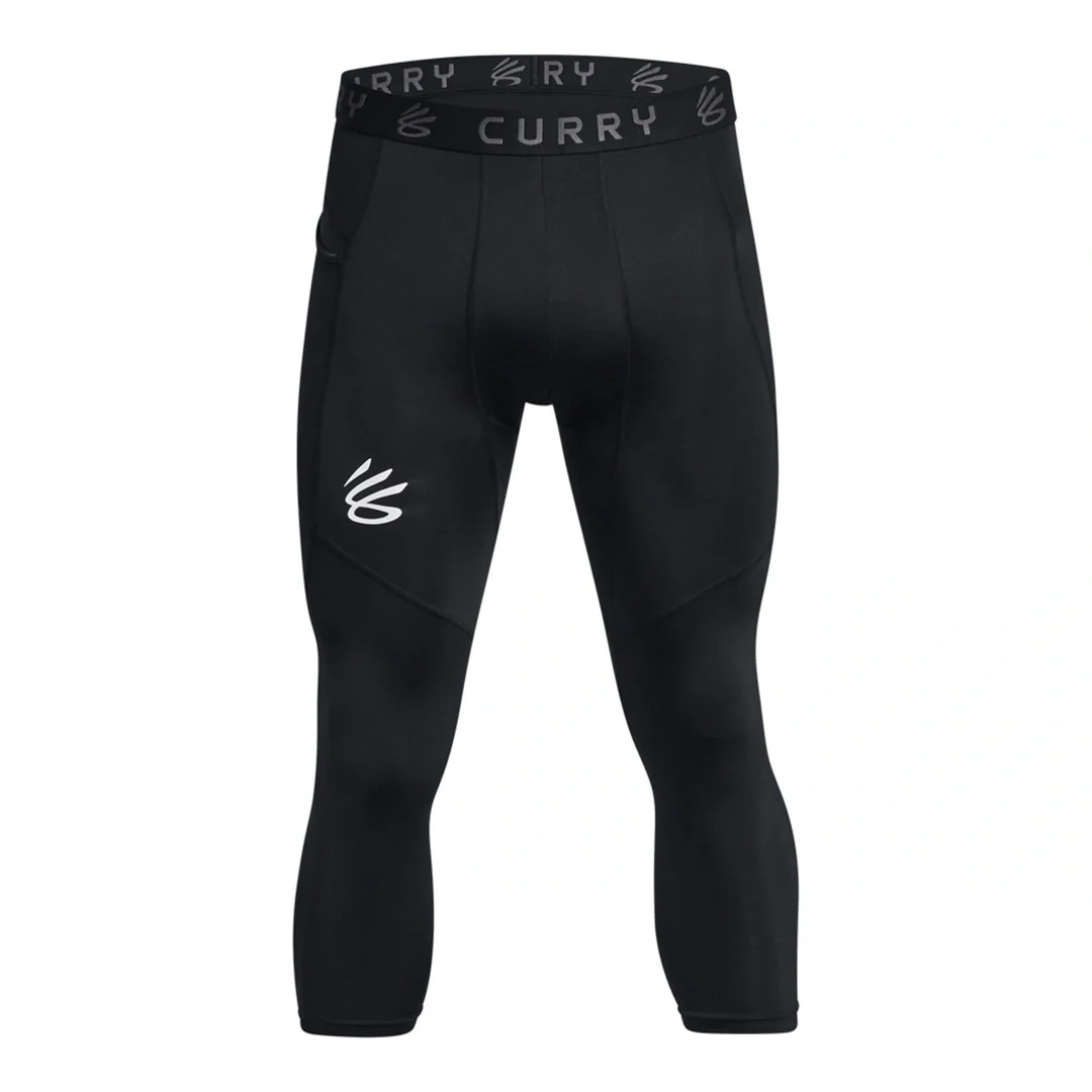 Under Armour Men Curry Brand 3/4 Leggings | 1379828-003 - Image 3