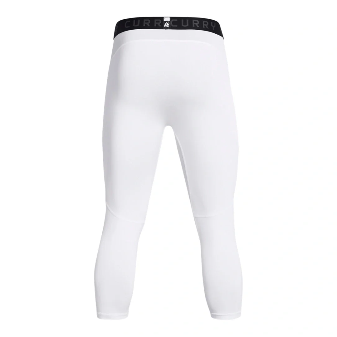 Under Armour Men Curry Brand 3/4 Leggings | 1379828-100 - Image 4