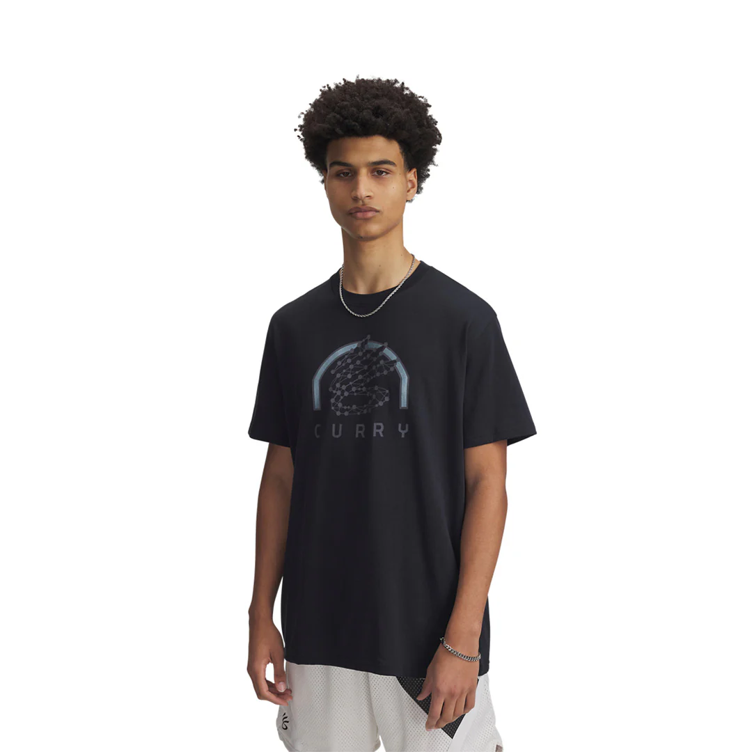 Under Armour Men Curry Heavyweight Verbiage T-shirt 1 | 1390404-001