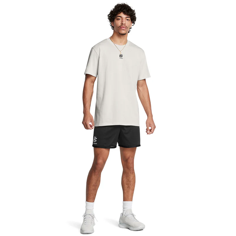 Under Armour Men Curry Splash Shorts | 1387092-001 - Image 6