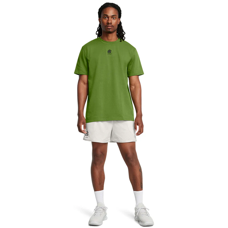 Under Armour Men Curry Splash Shorts | 1387092-114 - Image 6