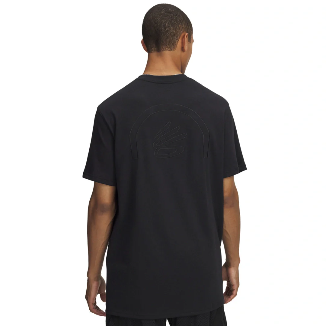 Under Armour Men Curry Verbiage Tee 2 | 6007302-001 - Image 2