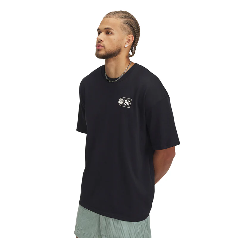 Under Armour Men Heavyweight Hoops Courtside Short Sleeve | 1390191-001