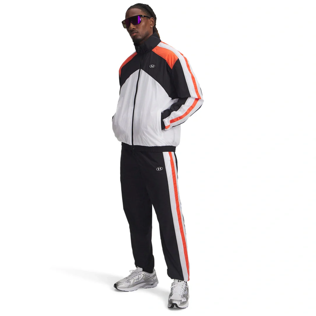 Under Armour Men Icon Woven Track Jacket | 6003978-100 - Image 4