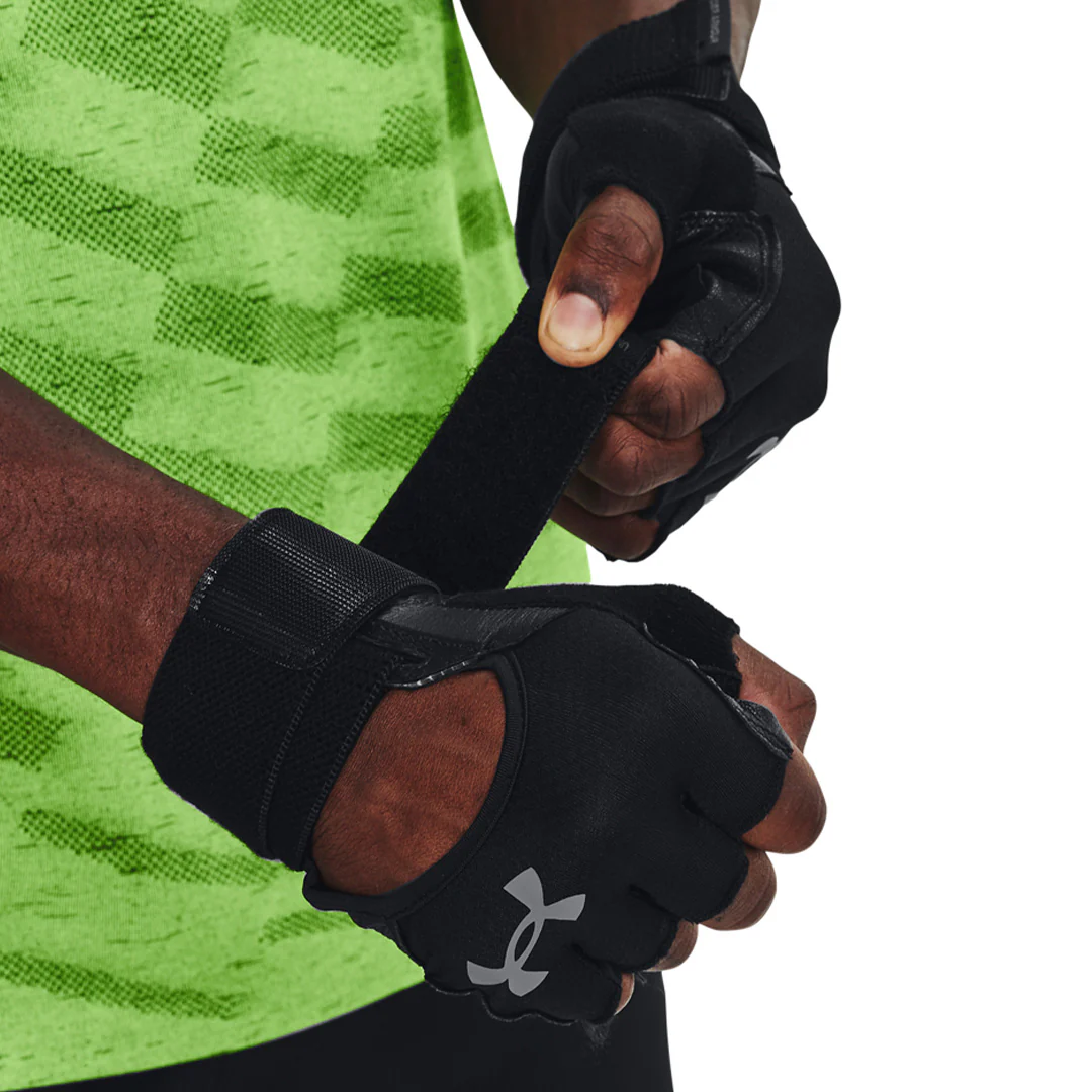 Under Armour Men M's Weightlifting Gloves | 1369830-001 - Image 3
