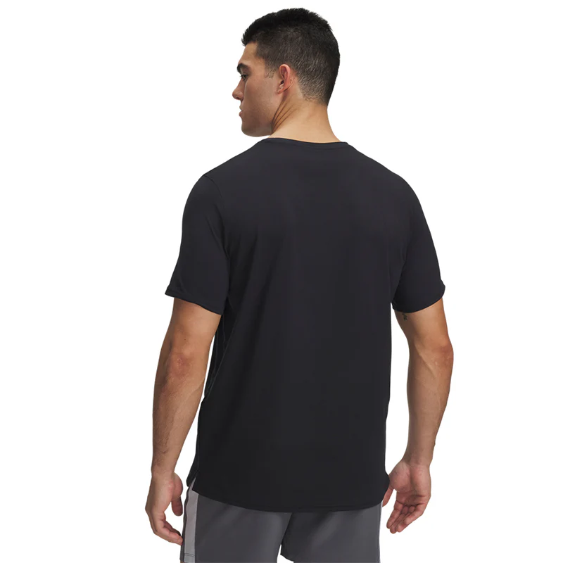 Under Armour Men Project Rock Authentic Crew Short Sleeve | 1386872-001 - Image 2