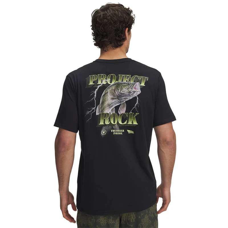 Under Armour Men Project Rock Fresh Short Sleeve | 1390000-001 - Image 2