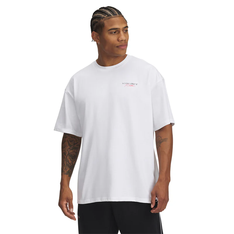 Under Armour Men Project Rock Heavyweight Short Sleeve | 1389950-100
