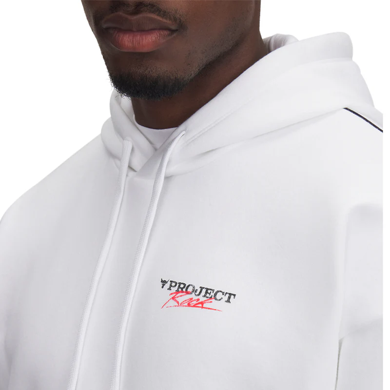 Under Armour Men Project Rock Icon Fleece Hoodie | 1389916-100 - Image 3