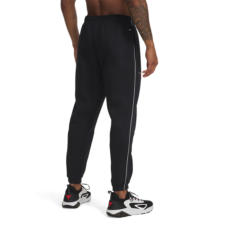 Under Armour Men Project Rock Icon Fleece Joggers | 1389917-001 - Image 2