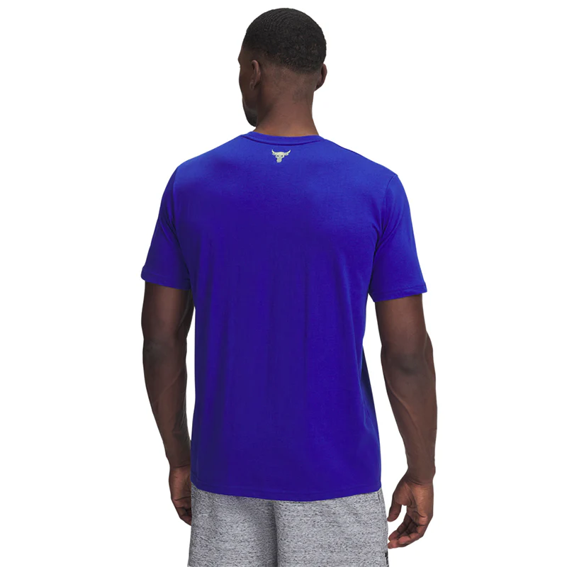 Under Armour Men Project Rock Iron 7 Short Sleeve | 1389946-400 - Image 2