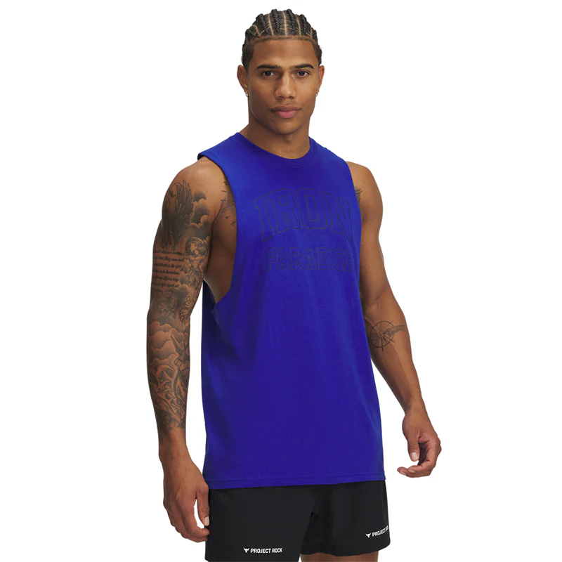 Under Armour Men Project Rock Iron Paradise Sleeveless | 1389902-400