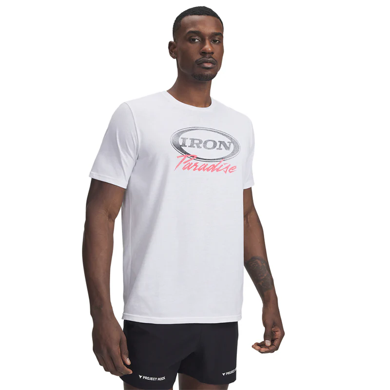 Under Armour Men Project Rock Iron Short Sleeve | 1389945-100