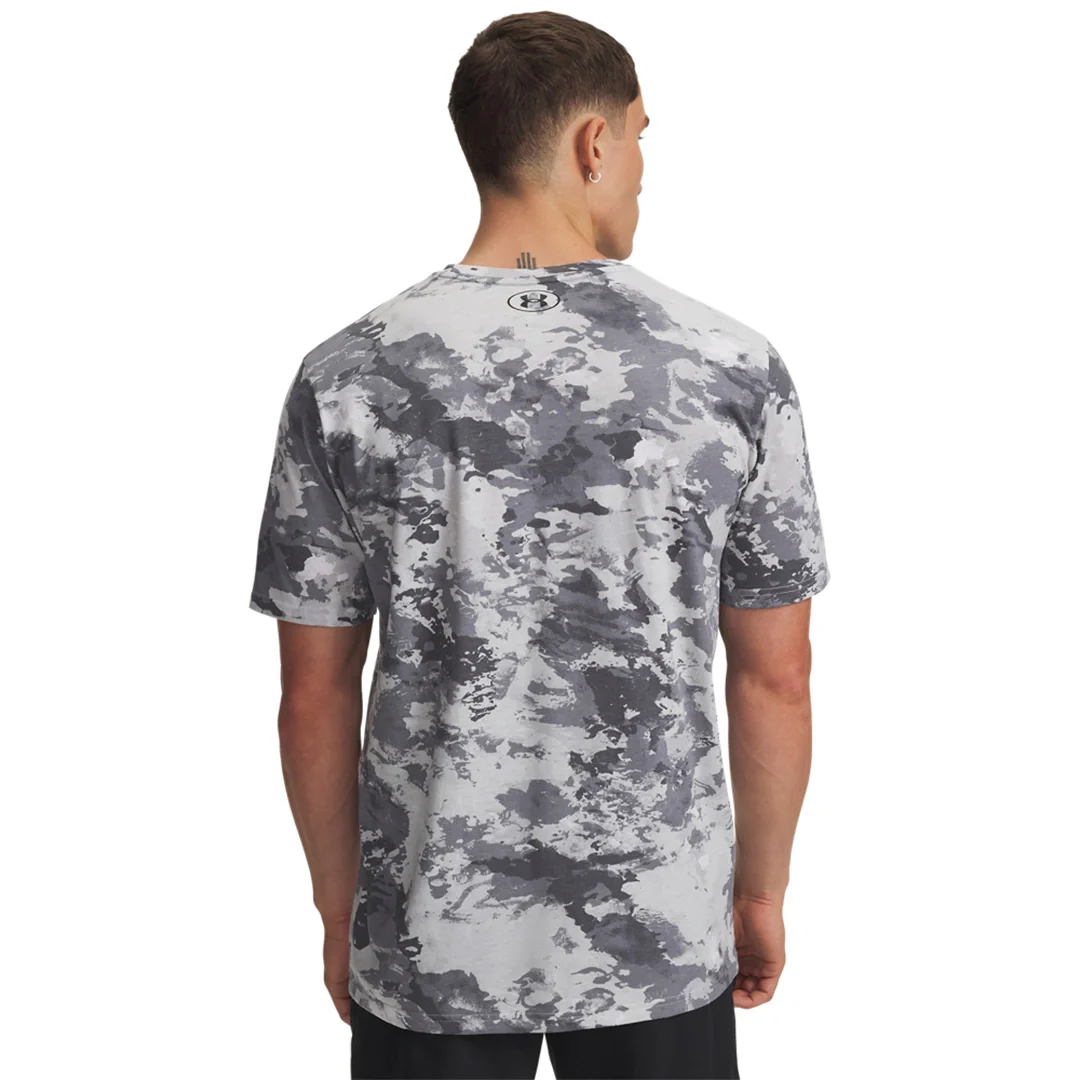 Under Armour Men Project Rock Printed Short Sleeve | 1389898-011 - Image 2