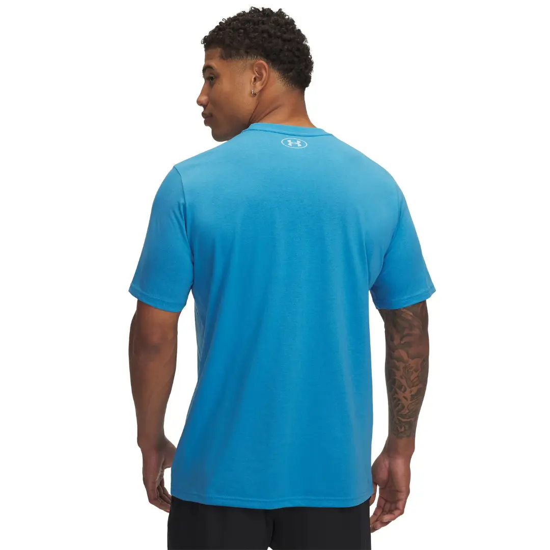 Under Armour Men Project Rock Short Sleeve | 1390002-452 - Image 2