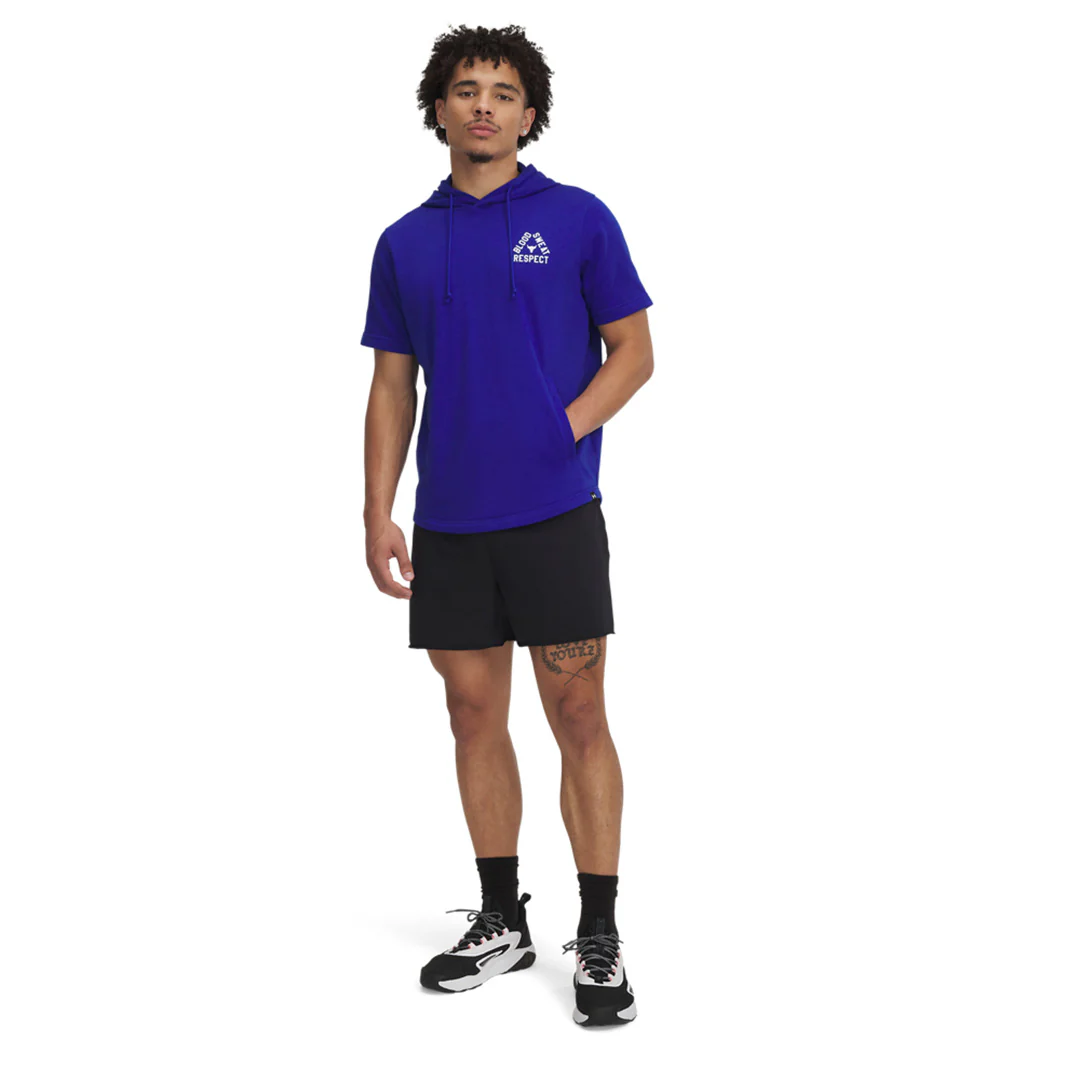 Under Armour Men Project Rock Terry Shorts | 1385937-002 - Image 4